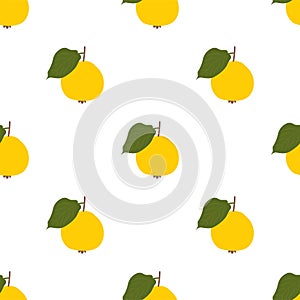Araza Fruit.  Seamless Vector Patterns photo