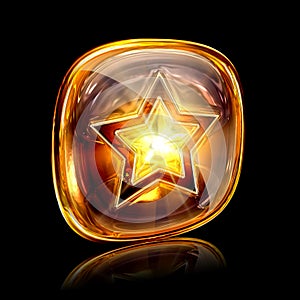 star icon amber.