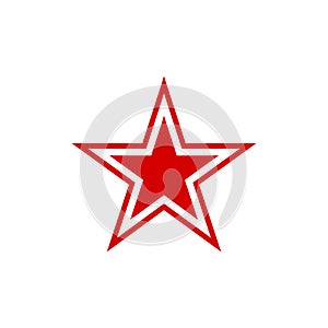 Decorative Star Icon Trendy Vector Template Illustration Logo Design