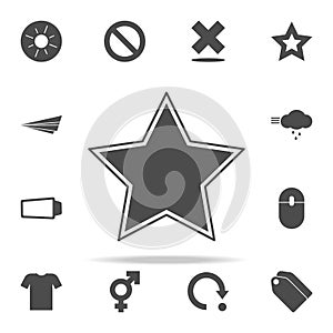 star icon. web icons universal set for web and mobile