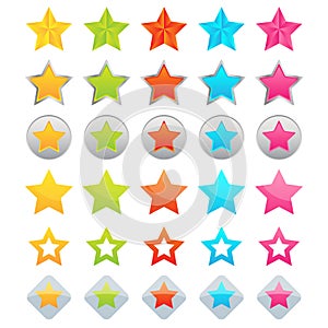 Star icons