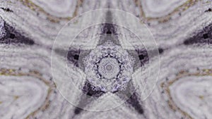 Star kaleidoscope graphic fractal ink snowflake