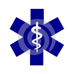 Star of life medical symbol