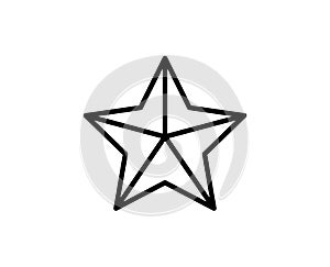 Star line icon