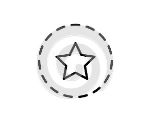 Star line icon