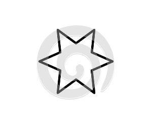 Star line icon