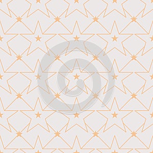 Star line out symmetry seamless pattern