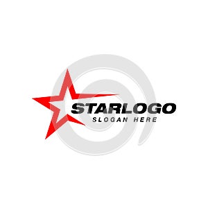 Star logo design template. star vector icon