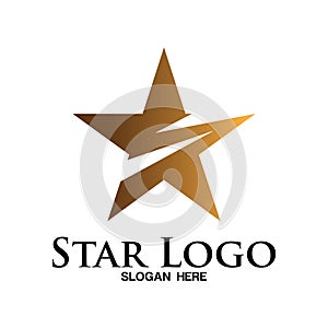 Star Logo design Template. Vector illustration.