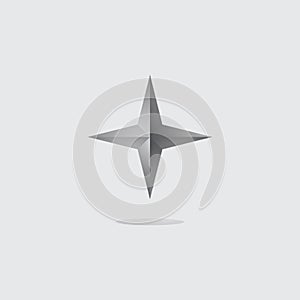 star logo symbol and  logo icon template