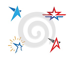 Star Logo Template vector