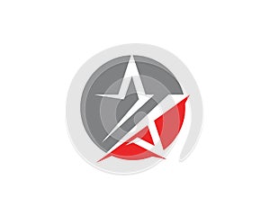 Star Logo Template vector icon illustration design