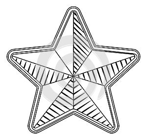 Star Medal Symbol Award Badge Icon