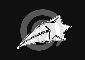 Star paint in white lines