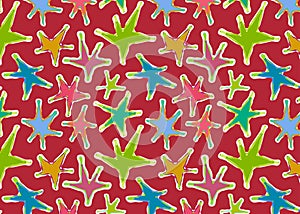 Star pattern starry texture seamless