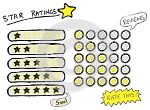 Star Ratings Sketch