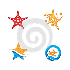 Star sea vector icon illustration design
