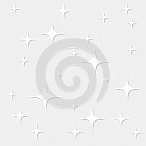 Star seamless pattern background
