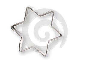 Star shaped cookie cutter