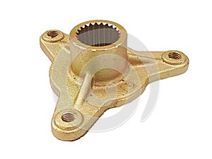 Star-shaped hub for ATV wheel