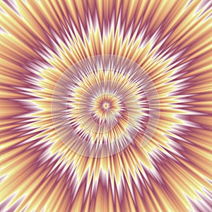 Star with sharp rays in nostalgic soft colors. Abstract background tile with radial element.