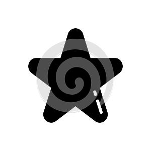 star. Space science astronomy icon symbol