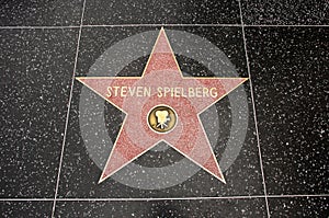 The star of Steven Spielberg