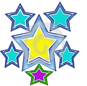 Star t-shirt design