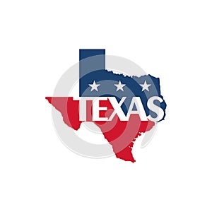 Star Texas Map Logo Icon Symbol Graphic Illustration