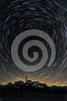 Star trails