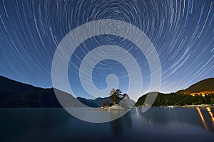 Star Trails over Furry Creek