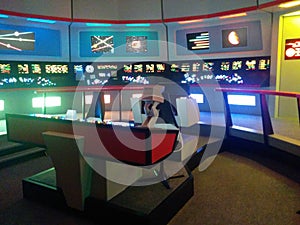 Star Trek Enterprise bridge from the original series