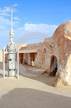 Star Wars decoration in Sahara