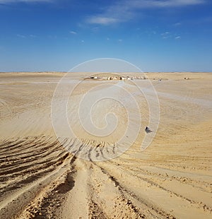 Mos Espa in the African desert photo