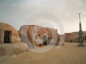Star wars landscape Tatooine