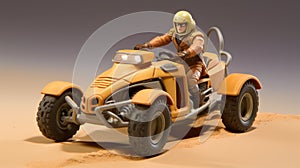 Star Wars X Wing Walker Ebonite Dune Buggy Miniature For Tabletop Wargaming