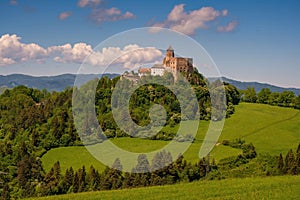 Stara Lubovna castle in Slovakia, Europe landmark.