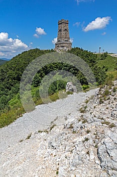 Stara Planina Balkan Mountain and Monument to Liberty Shipka, Bulgaria