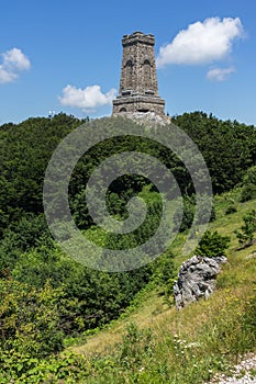 Stara Planina Balkan Mountain and Monument to Liberty Shipka, Bulgaria