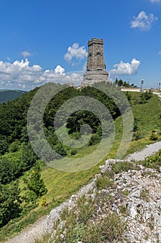 Stara Planina Balkan Mountain and Monument to Liberty Shipka, Bulgaria