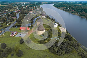 Staraya Ladoga fortress and Volkhov river