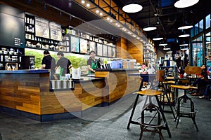 Starbucks Cafe interior