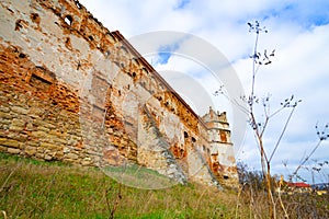 Stare Selo Old village Castle, Lviv region, Ukraine. Castle in the Stare Selo old village near the Lviv in western Ukraine