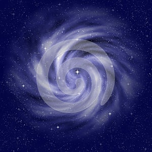 Starfield nebula starry sky photo