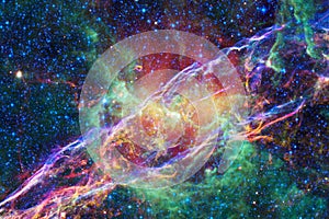 Starfield stardust and nebula in endless beautiful universe.