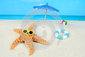 Starfish on the Beach