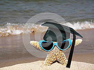 starfish graduate wearing sunglasses