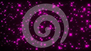 Starglow, computer generated. 3d rendering beautiful shimmering stars on a black background.