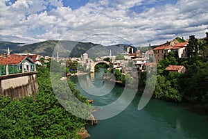 Stari Most - the old bridge in Mostar, Bosnia and Herzegovina