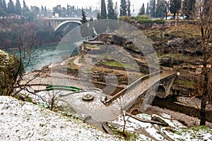 Stari Most Old Bridge, Podgorica, Montenegro